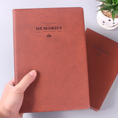 喜通笔记本加厚文具b5本子精致日记本a5简约大学生高档皮面本商务