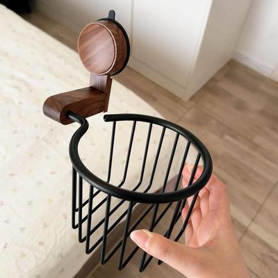 卫生间卷筒纸架吸盘式厕所纸抽盒壁挂式高级感纸巾置物架放纸神器