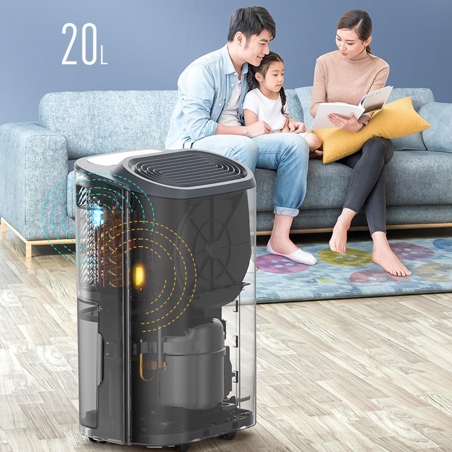 德业除湿机Z20B3家用轻音抽湿器别墅地下室干衣去湿干燥机大功率