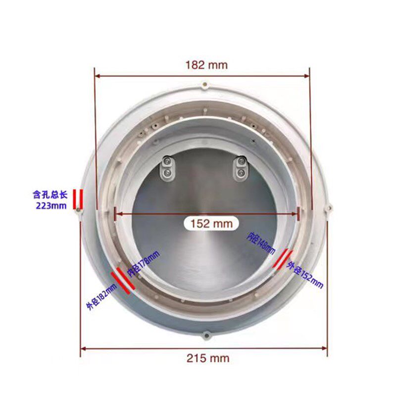 止逆阀厨房烟道专用抽油烟机排烟风管变径止回阀不锈钢防风防雨帽
