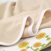 纯棉婴儿包巾新生儿包布裹布抱被襁褓巾彩棉双层全棉初生宝宝包被