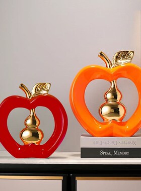 金边新居新款桌面民宿客厅插花北欧纯铜干花装饰品小创意简约灰色