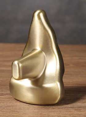 莲花生大士擦擦模具合金复古古铜仿尼泊尔藏传密宗佛台供奉摆件