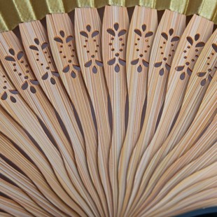 扇子折扇古风女扇复古典戏曲舞台牡丹古装汉服跳舞舞蹈扇随身折叠