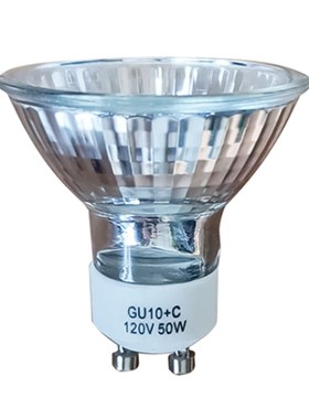 香薰灯融蜡灯白色220V120V灯泡配件GU10卤素灯泡35W50W香薰灯泡