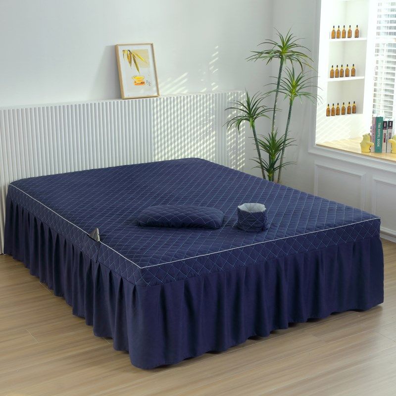 高档泰式按摩床罩带洞单件推拿足疗足浴spa美容床单套加大1.2定制,床上用品,床罩,淘宝优惠券,粉丝福利购,淘宝优惠卷