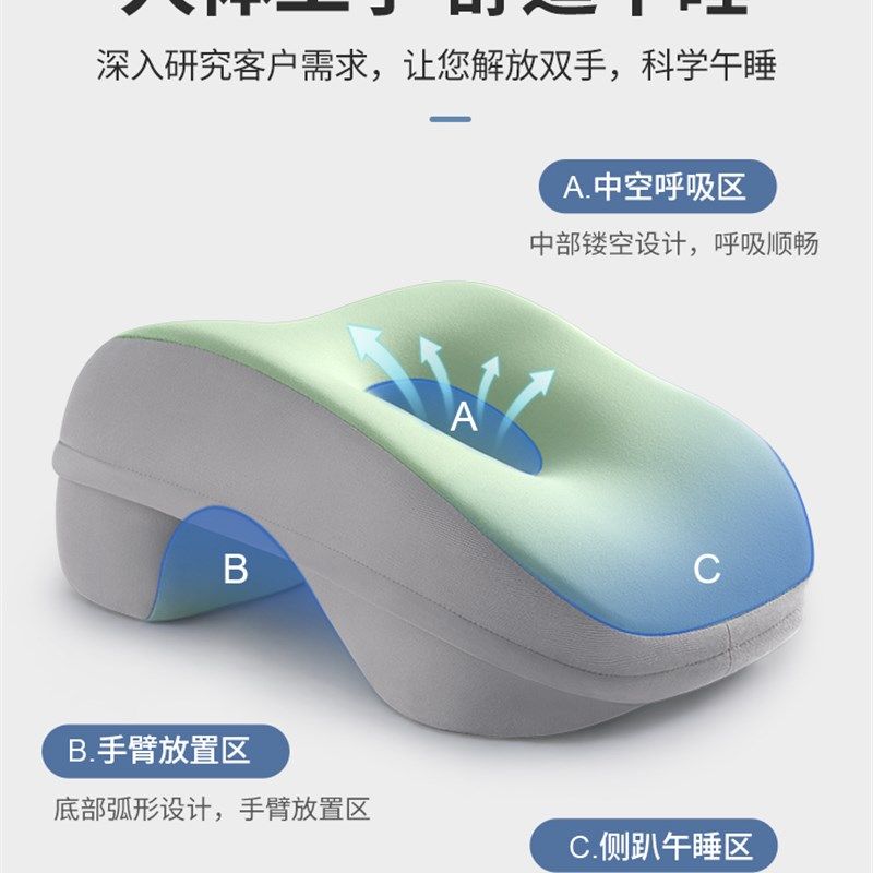 知梦人午睡神器趴趴枕学生教室趴桌子睡觉午休枕抱枕午睡枕趴睡枕,居家布艺,午睡枕,淘宝优惠券,粉丝福利购,淘宝优惠卷