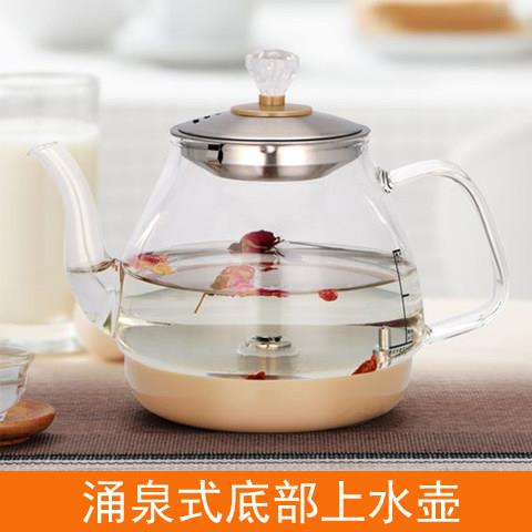申花科思达电热水壶自动底部上水壶耐热玻璃烧水壶茶壶茶具配件