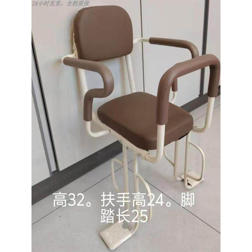 儿童坐电动车座椅自行车儿童座椅后置小孩学生宝宝大童后坐加厚加