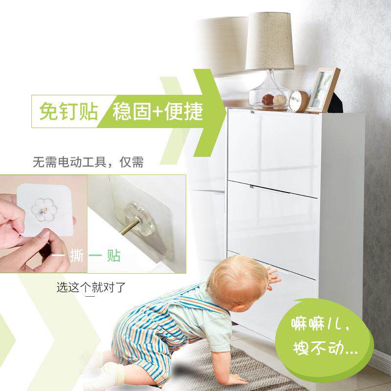 鞋柜家用门口大容量一米长鞋架家用室内好看木质工艺走廊楼梯放鞋