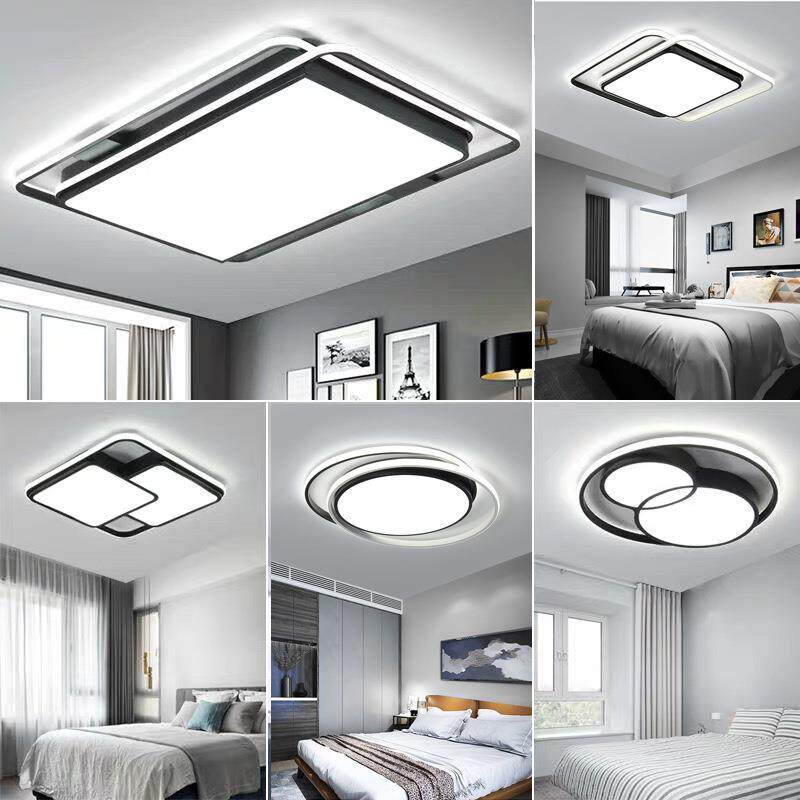 卧室灯具客厅灯 现代卧室灯具套餐组合三室两厅大气家用led北欧灯