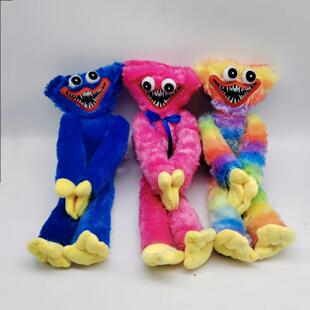 大蓝猫波比 游戏时间周边玩偶香肠怪公仔红蓝怪娃娃毛绒玩具