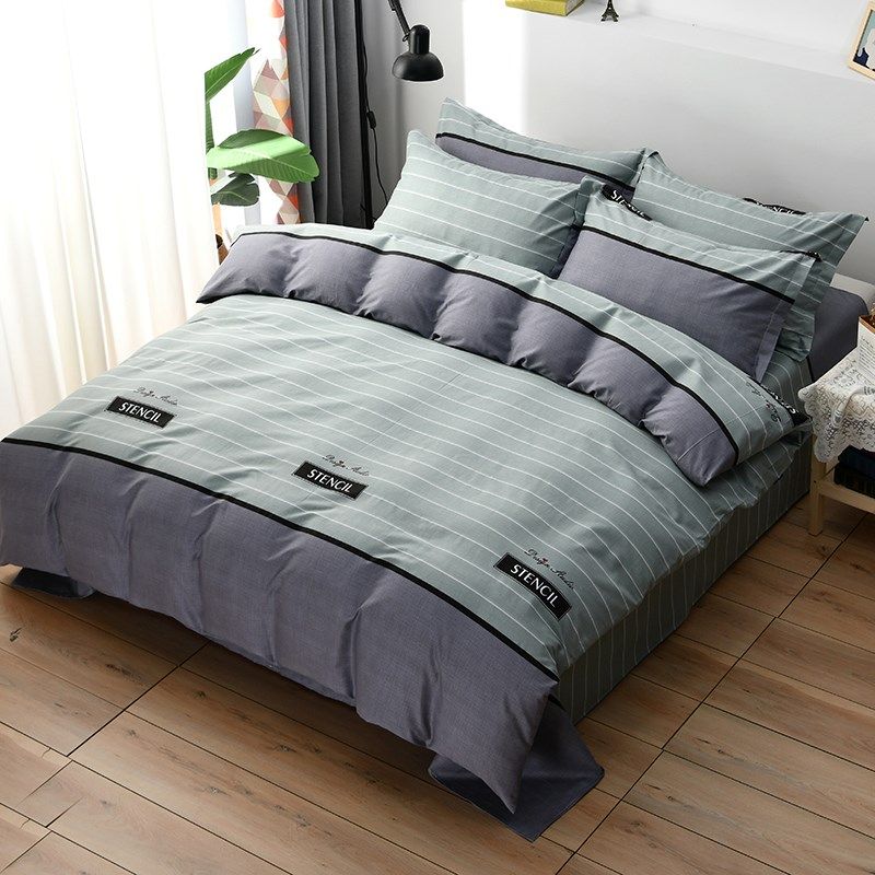 简约被套单件学生单人150x200男生全棉被罩单双人200x230