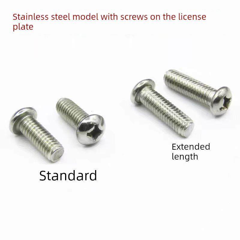 适用于汽车号牌固定摩托车号牌防锈螺丝M6通用型304不锈钢螺丝钉,汽车零部件/养护/美容/维保,汽车螺丝,淘宝优惠券,粉丝福利购,淘宝优惠卷