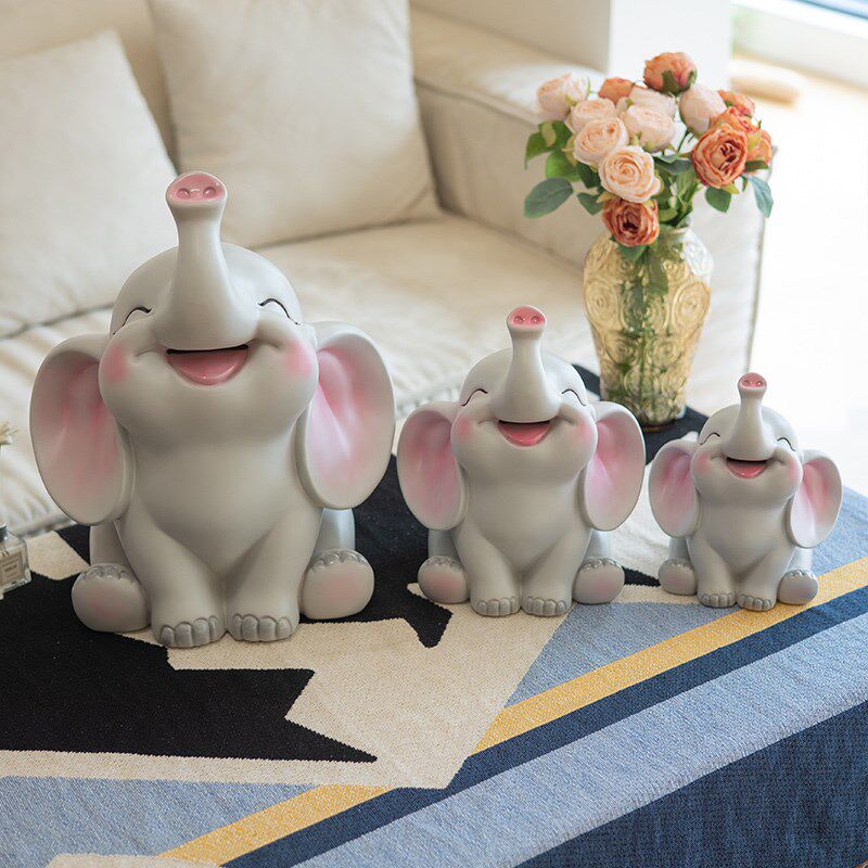 存钱罐2025新款可爱大象大容量只进不出大号储蓄罐客厅电视柜摆件,节庆用品/礼品,储蓄罐,淘宝优惠券,粉丝福利购,淘宝优惠卷