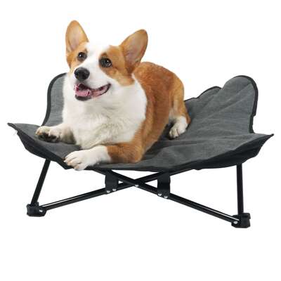 CanboPet Winter Metal Dog Bed Camping Pet Bed