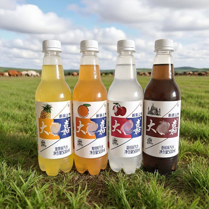 橙味汽水碳酸饮料老式怀旧解渴饮料500ml/瓶包邮一整箱陶山庄园