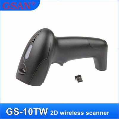 GS-10TW 2D Wireless code scanner 无线扫描器 条码扫描设备商用