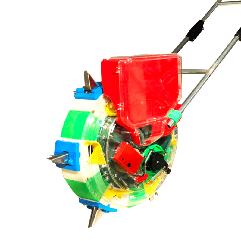 明发牌播种器农用手推式小型自动报警农业玉米花生一体机播种机器