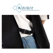 美发小工服理发店女工作服染发围裙助理发廊焗油技师围布双面罩衣