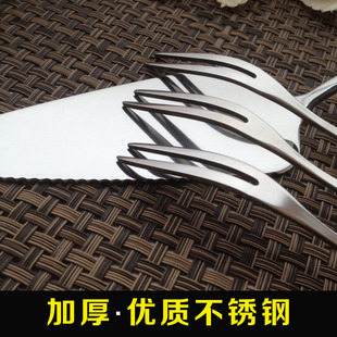 小叉子家用不锈钢水果叉吃水果的签沙拉甜品叉创意点心蛋糕叉欧式
