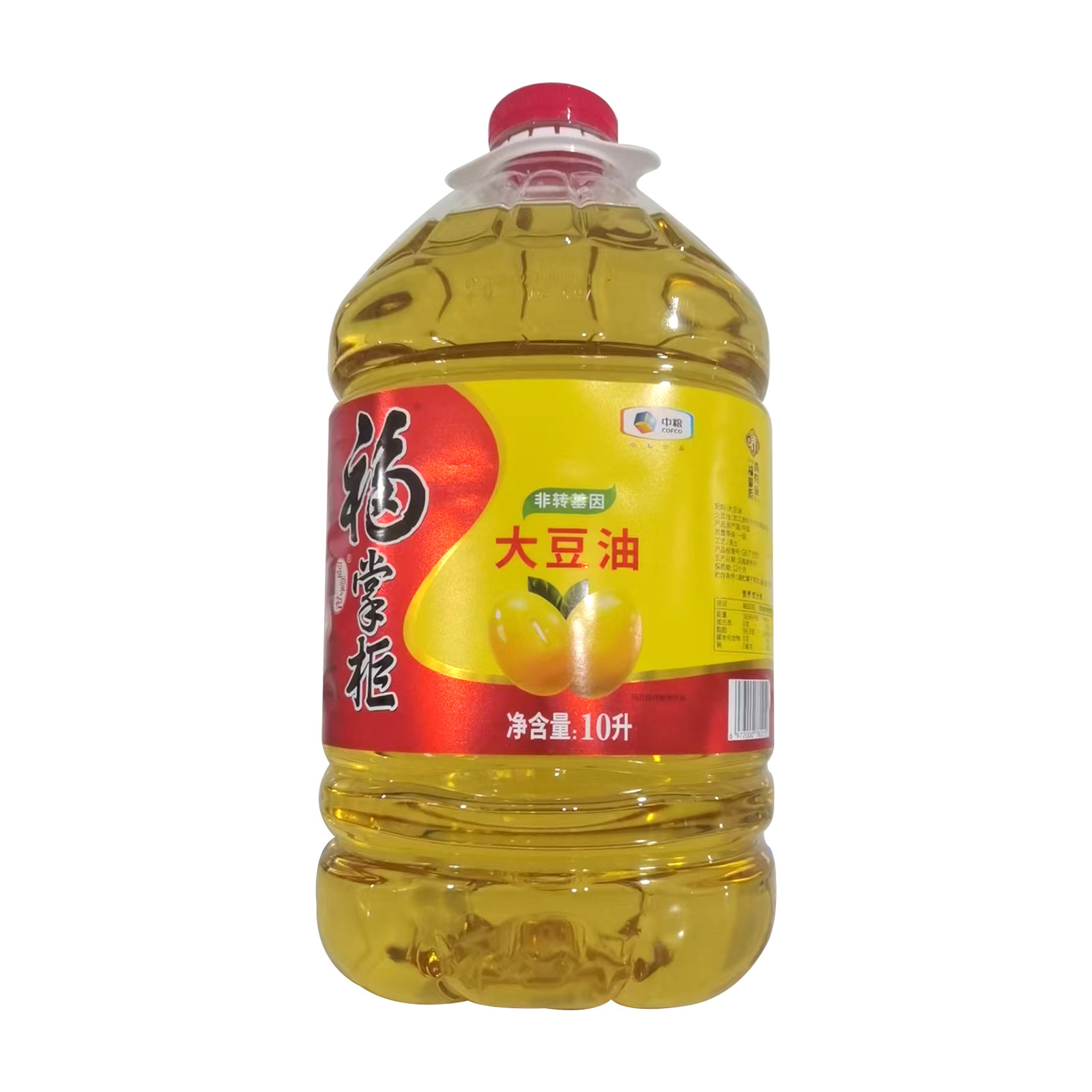 福掌柜非转基因一级大豆油10L四川食用油