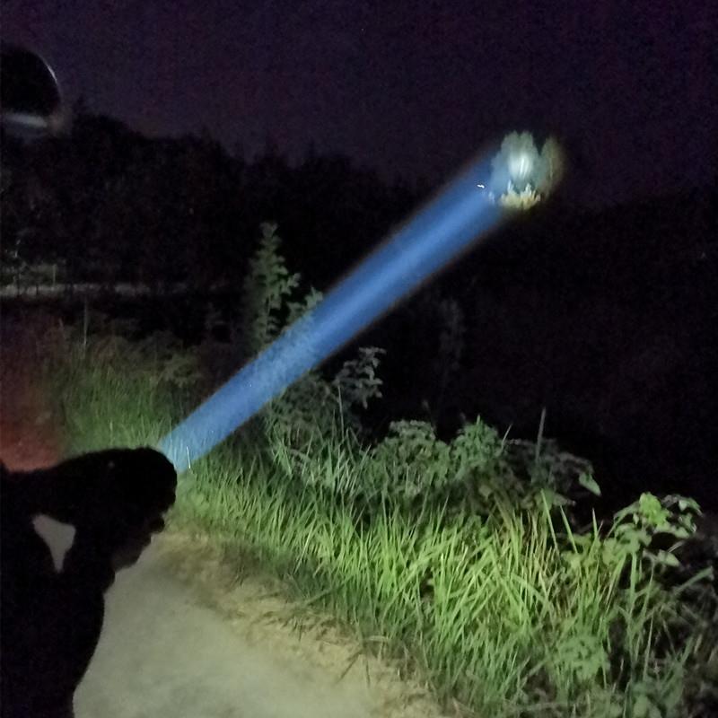 越野车顶射灯探照灯汽车led透镜灯激光小钢炮远光12V24V聚光远射