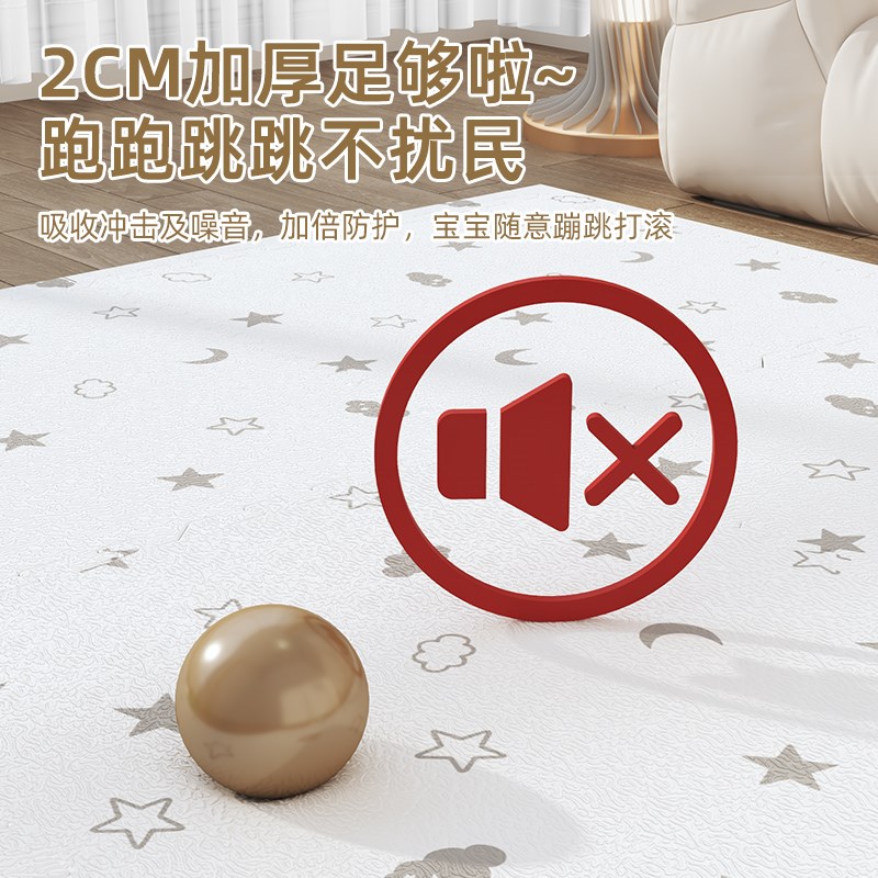 儿童泡沫地垫拼接爬爬垫加厚防摔地板垫子家用宝宝学步拼图爬行垫