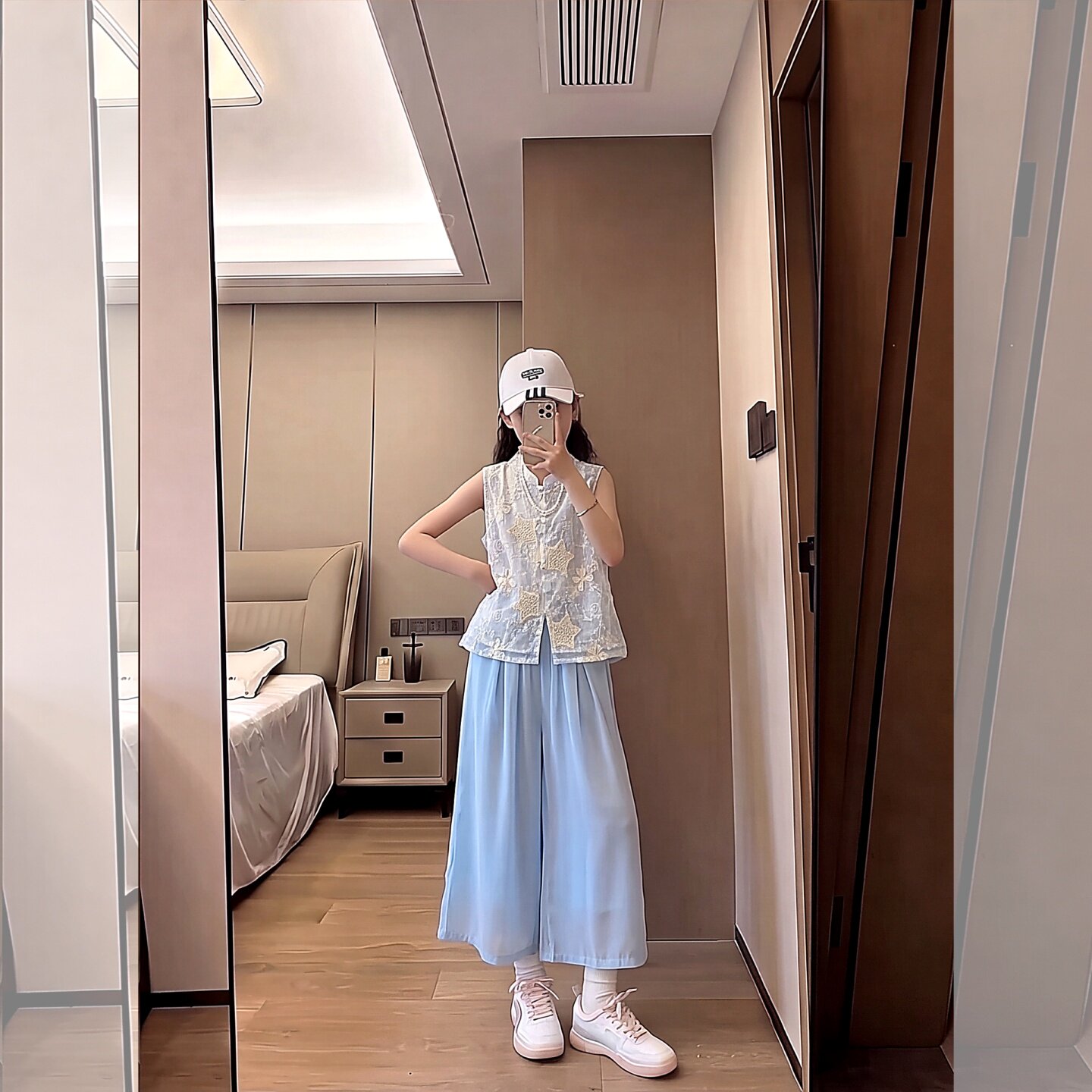 女童夏季薄款套装2026新款中大童