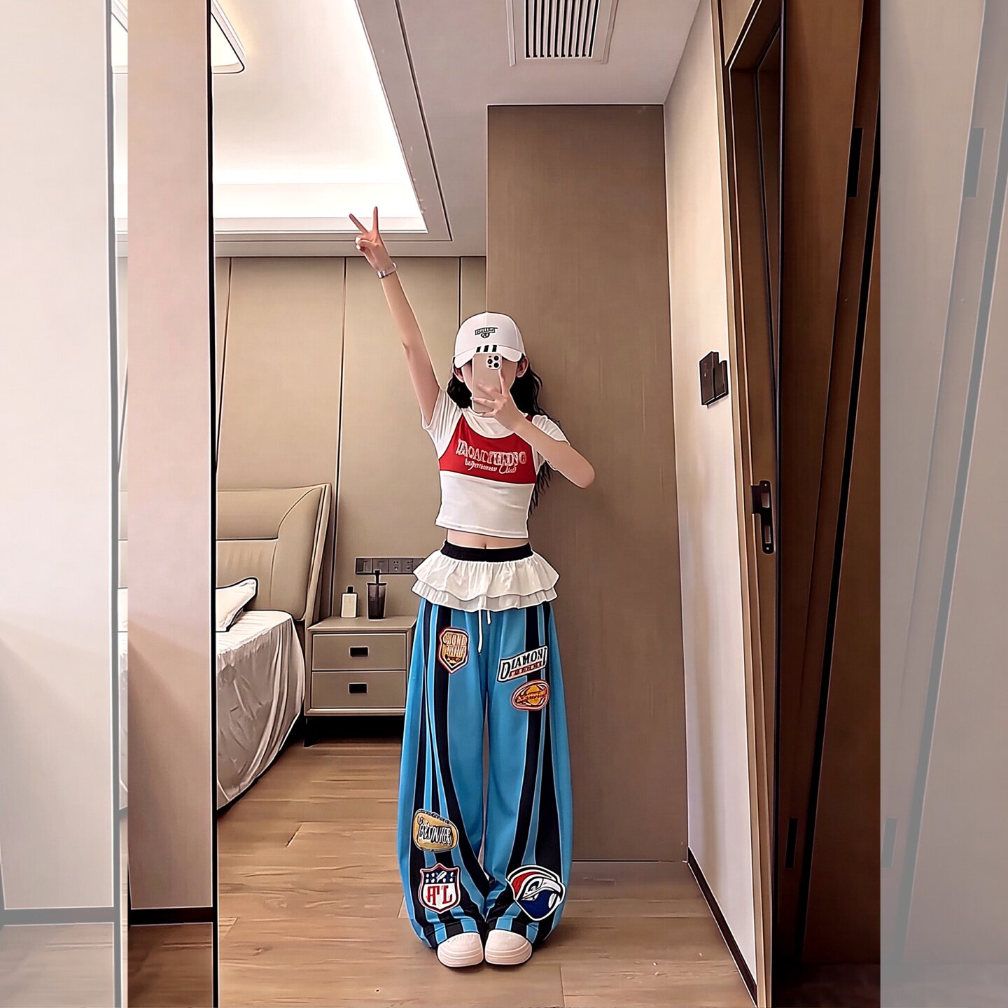 女童爵士舞服装嘻哈街舞演出服潮