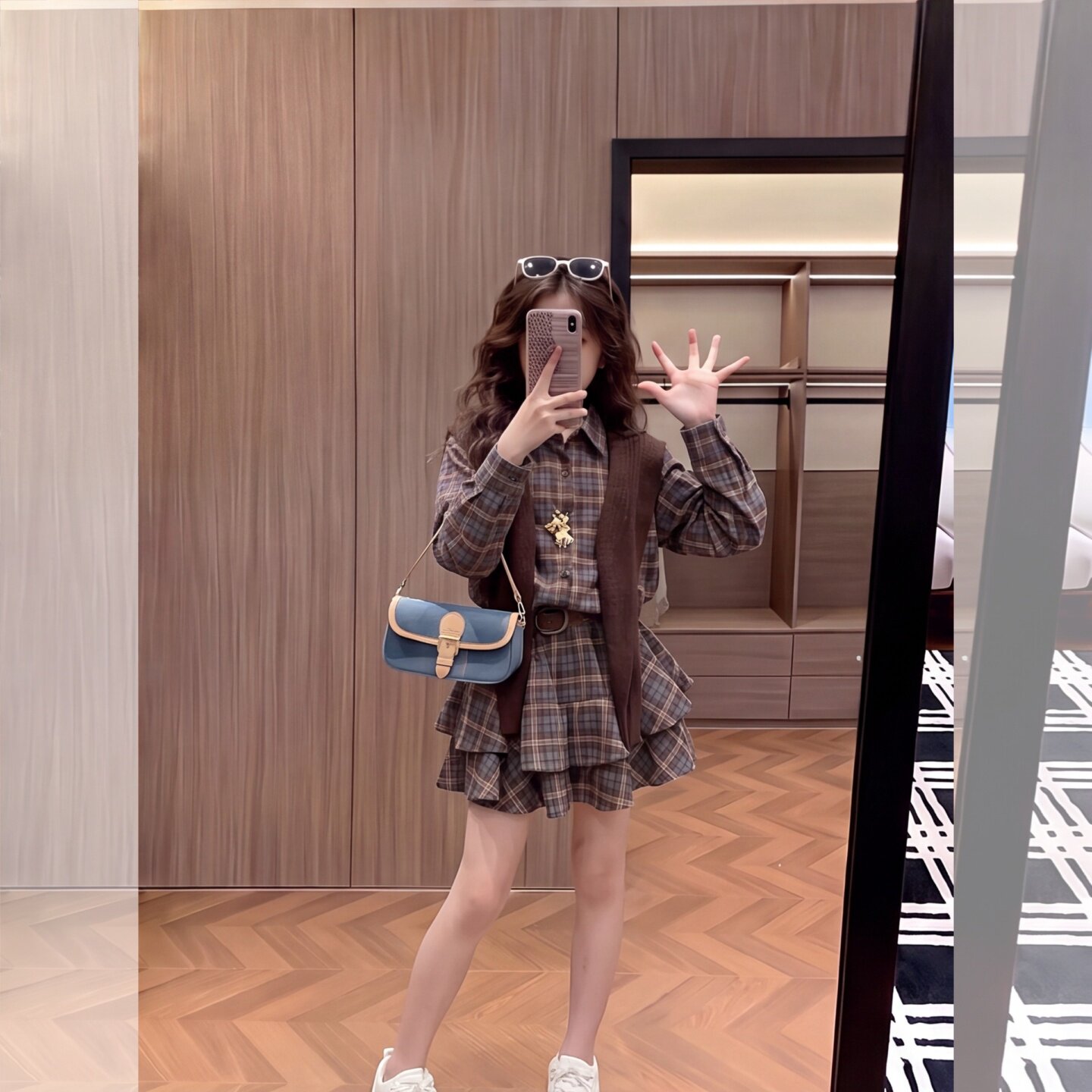 女童学院风韩系衬衫卫衣早秋装女