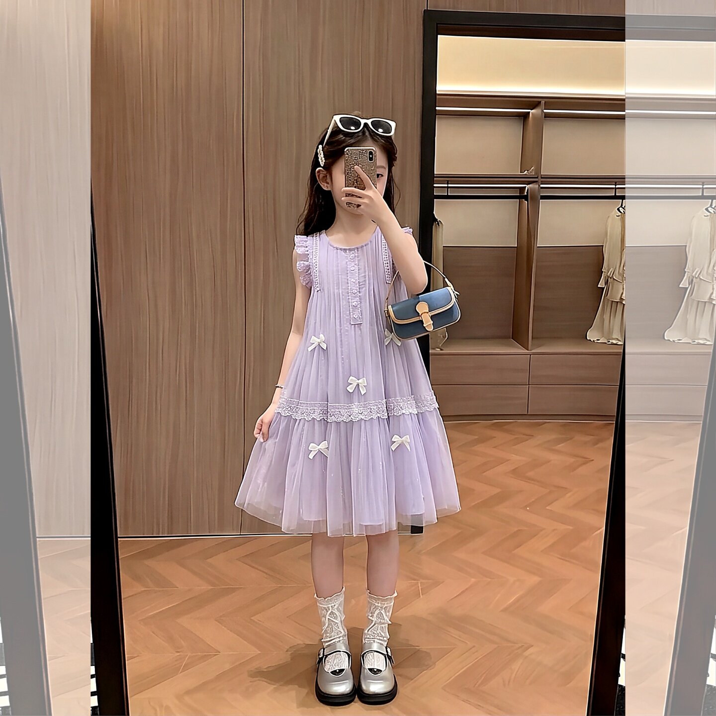 女童连衣裙夏季2026新款时髦洋气