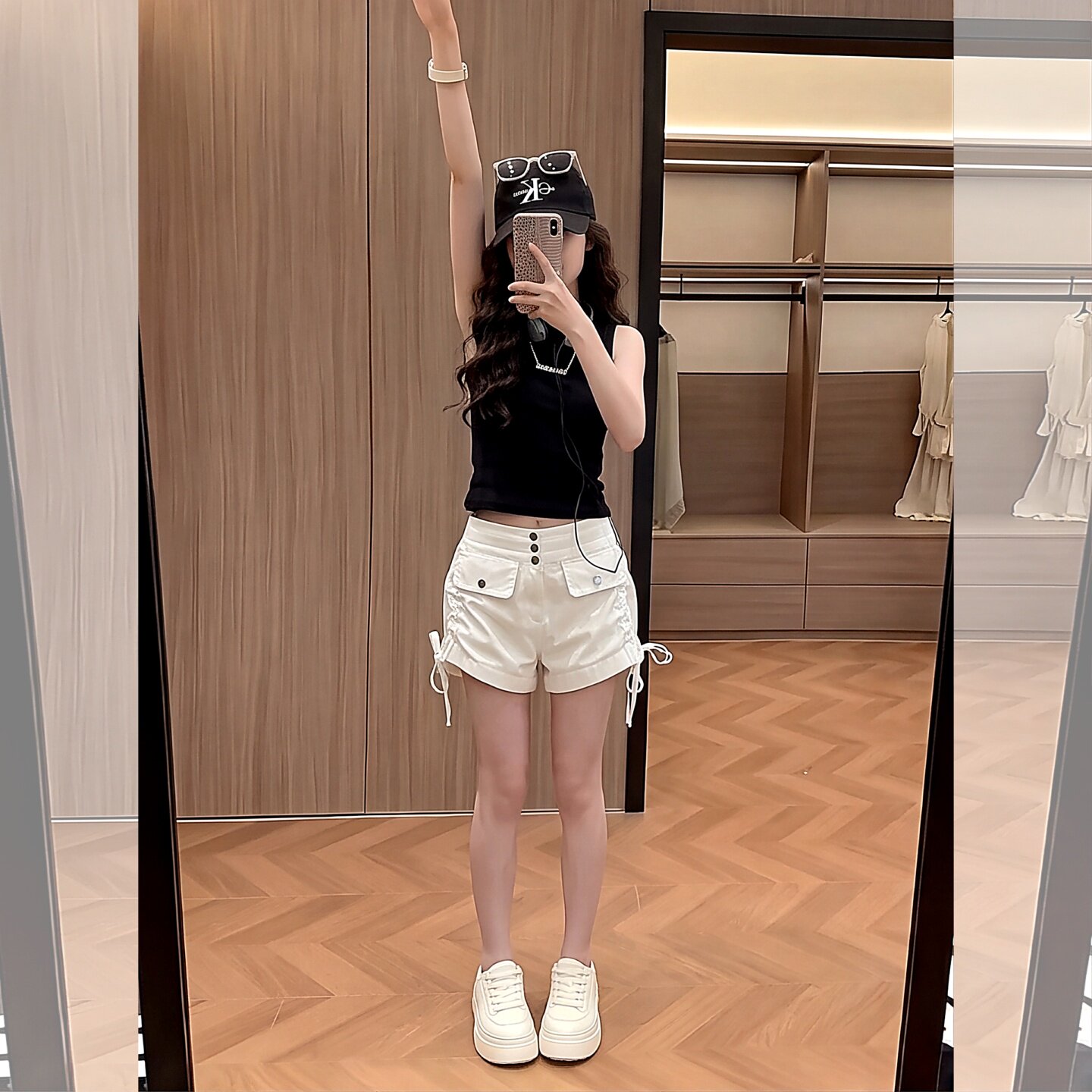女童短裤套装2026夏装新款网红大