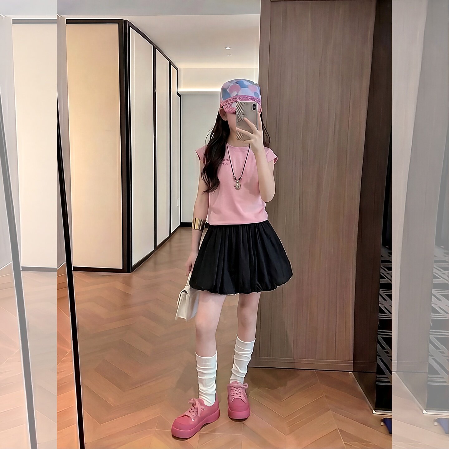 女童短裤夏季薄款2026新款儿童冰
