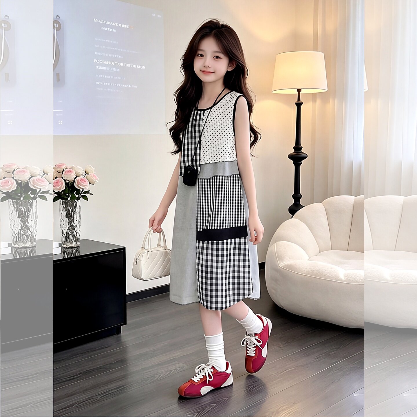 2026超火女童裙子夏装女孩新款韩