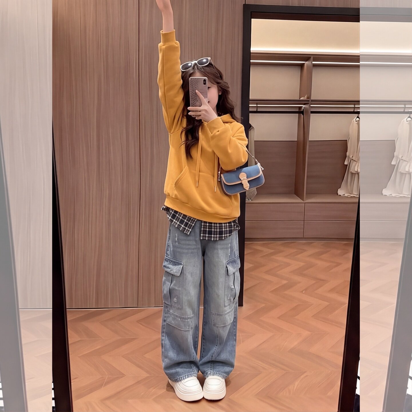 女童秋季套装大童女孩时髦洋气卫