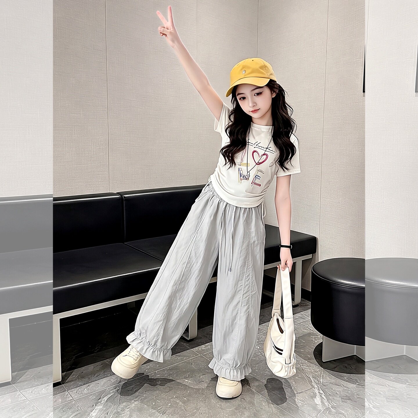 花苞休闲裤女2026年新款显瘦
