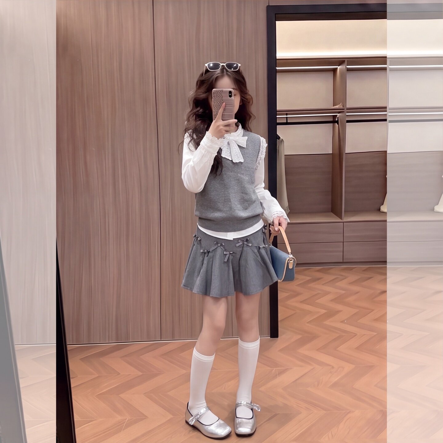女童秋装套装2026新款中大儿童女