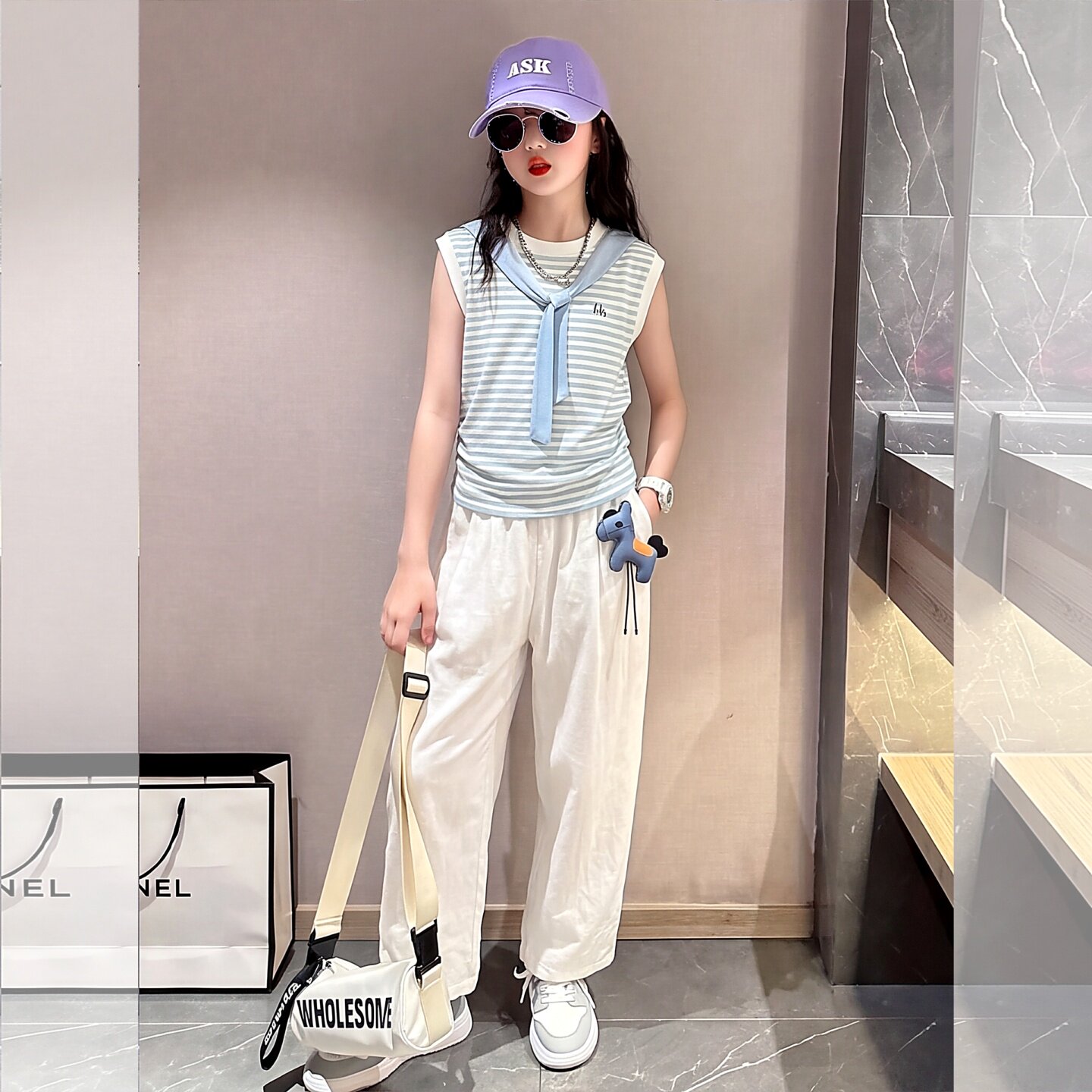 女童夏装套装2026新款两件套