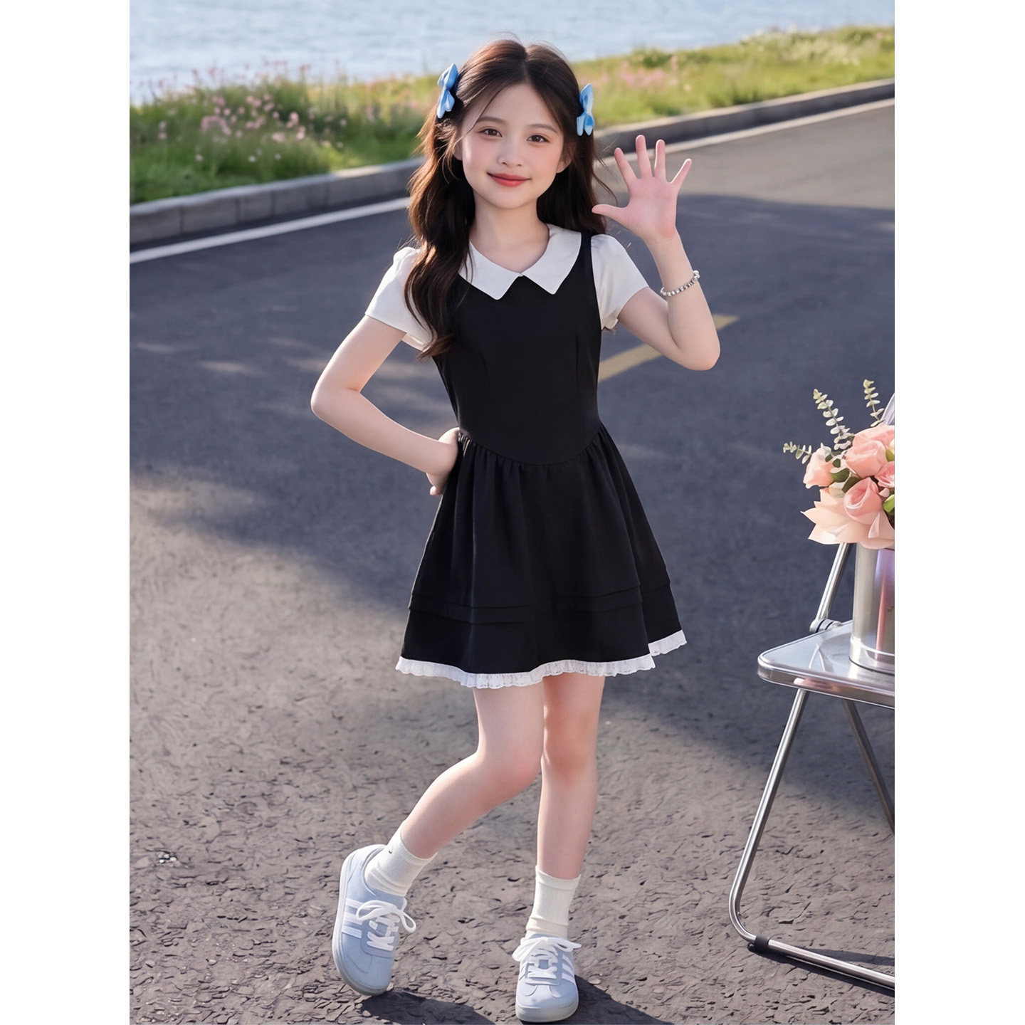 女童连衣裙2026新款夏季儿童裙子