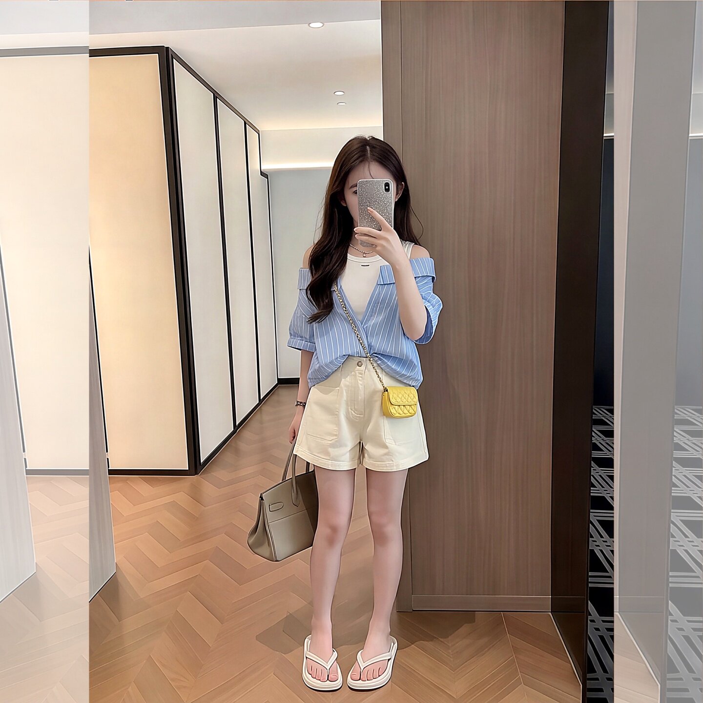 女童夏季套装2026新款小女孩假两