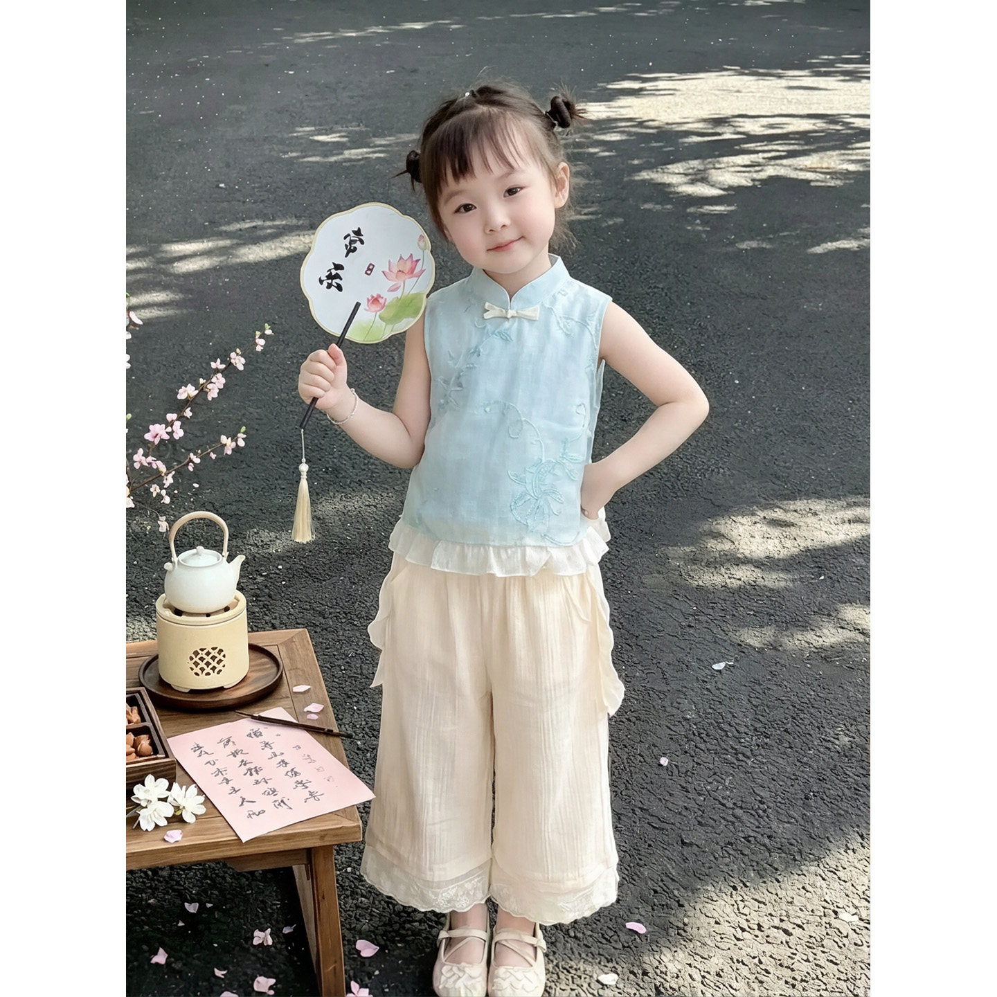 汉服女童2026新款夏儿童古风古装