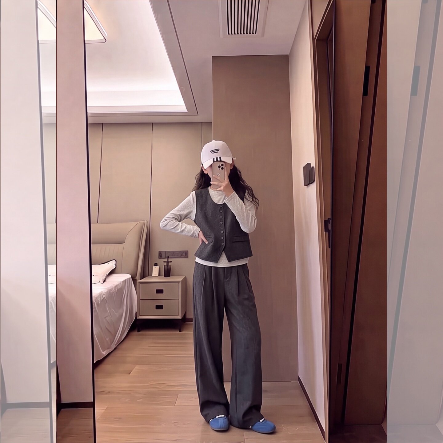 女童韩系复古套装2026新款中大童