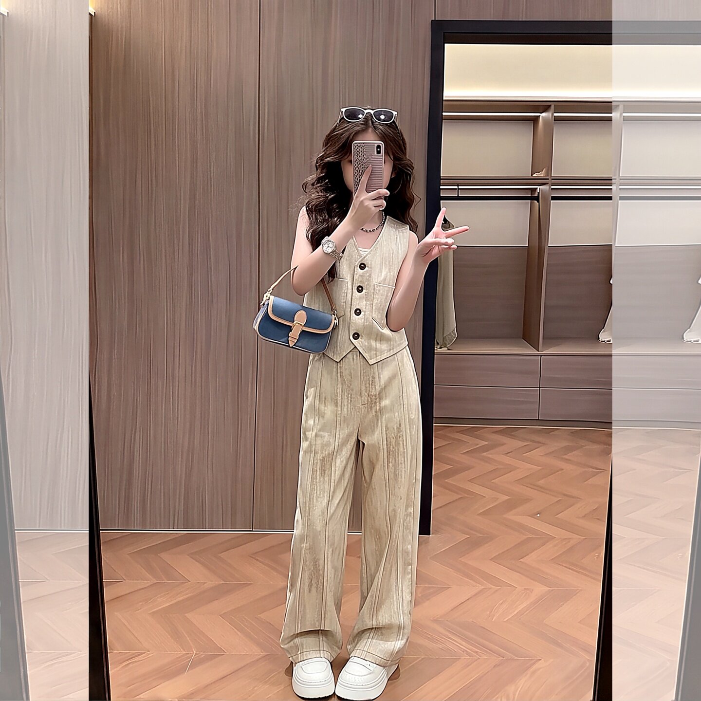 女童套装2026新款夏季潮酷穿搭儿