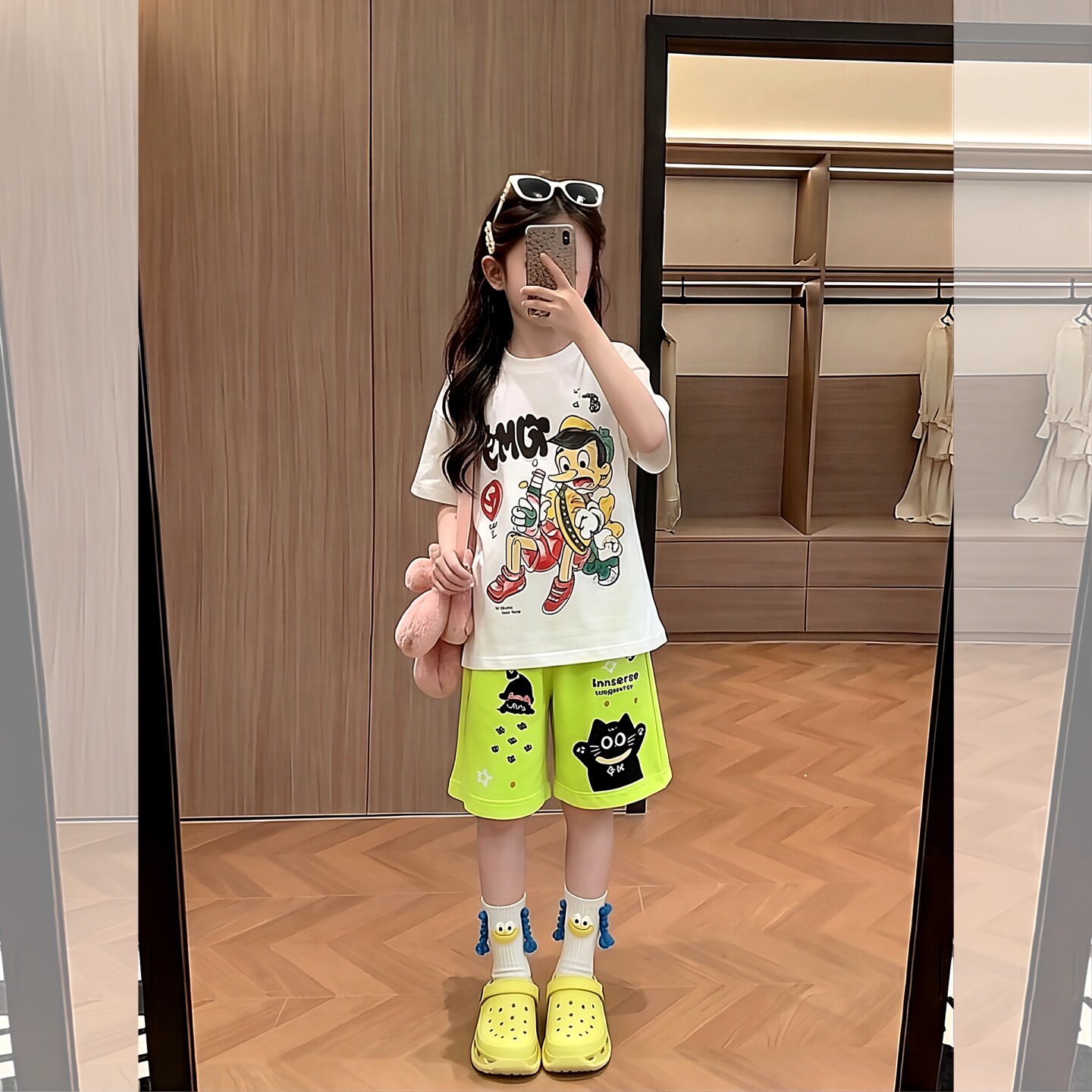 女童小清新套装夏季洋气中大童女