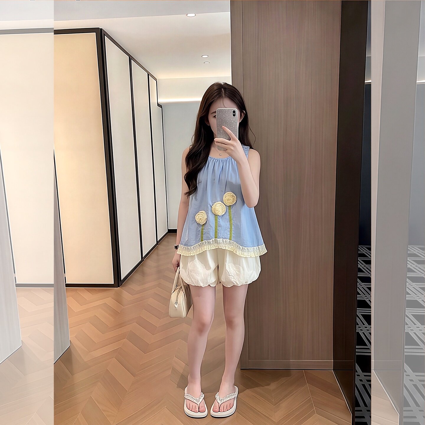 女童巨好看夏天套装2026新款女孩