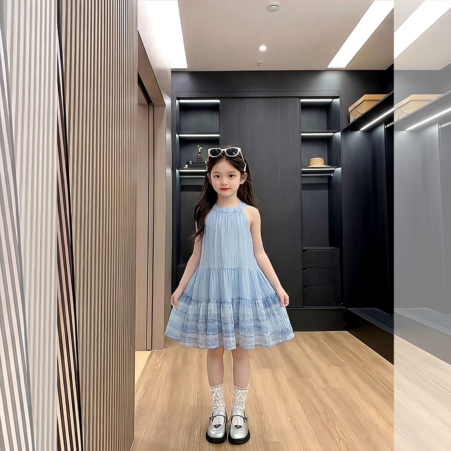 2026新款洋气童装女童夏装连衣裙