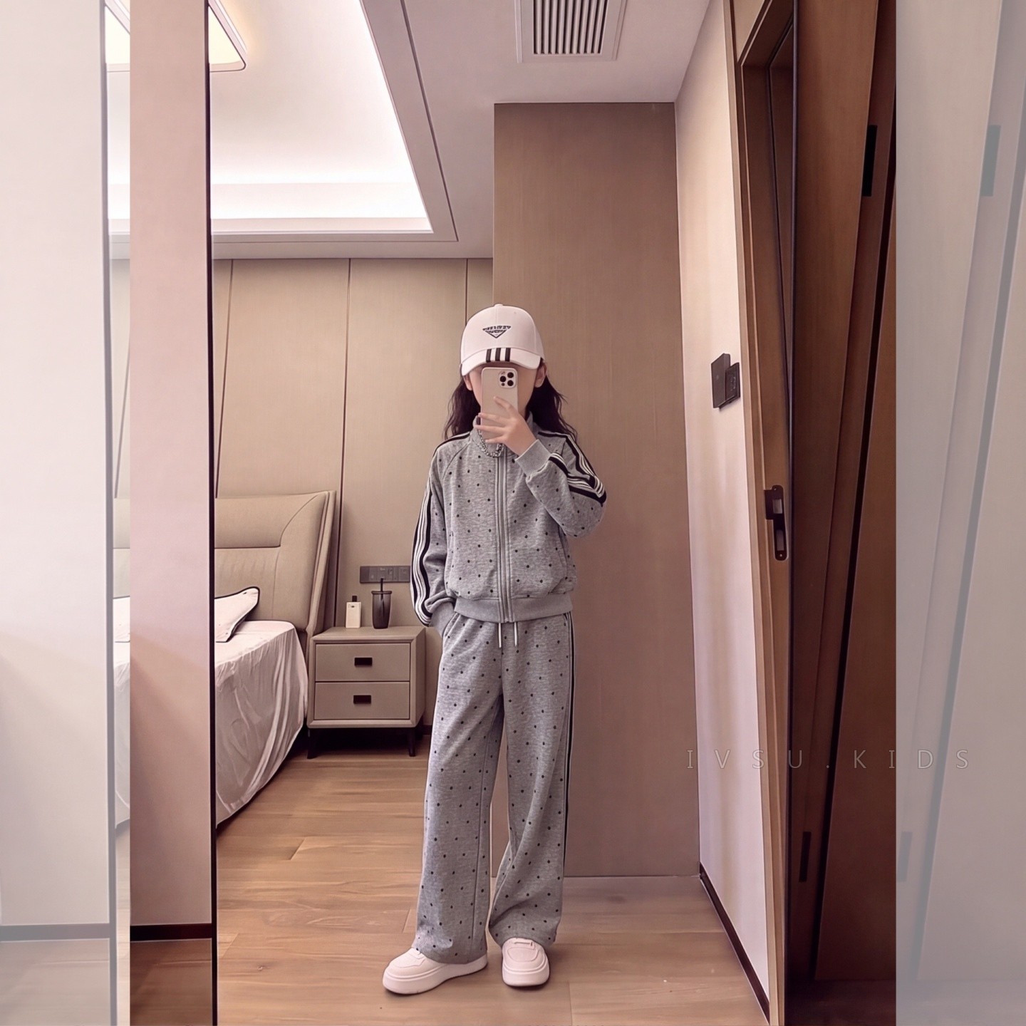 女童运动休闲套装秋装2026新款洋