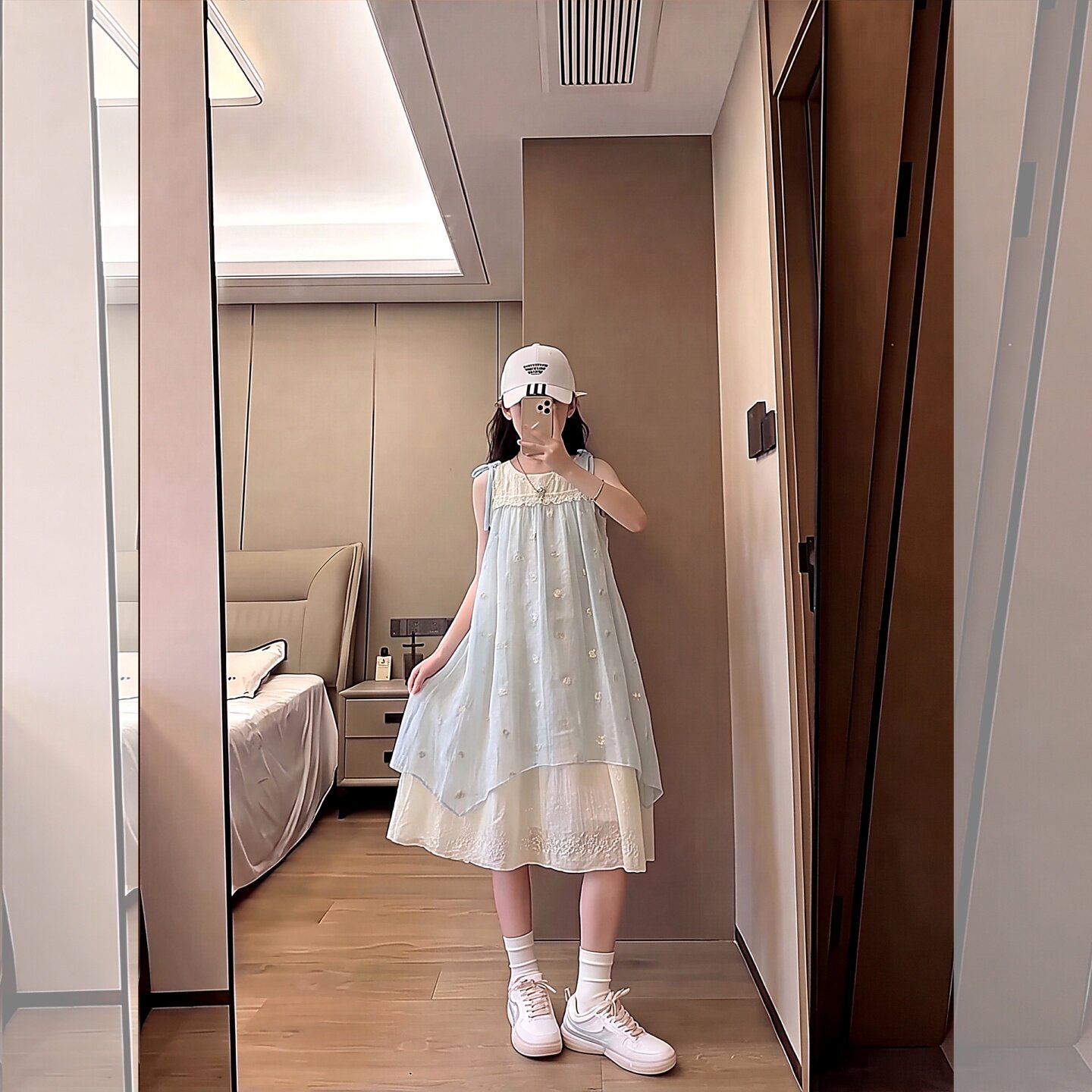 女大童连衣裙夏季2026新款女大童
