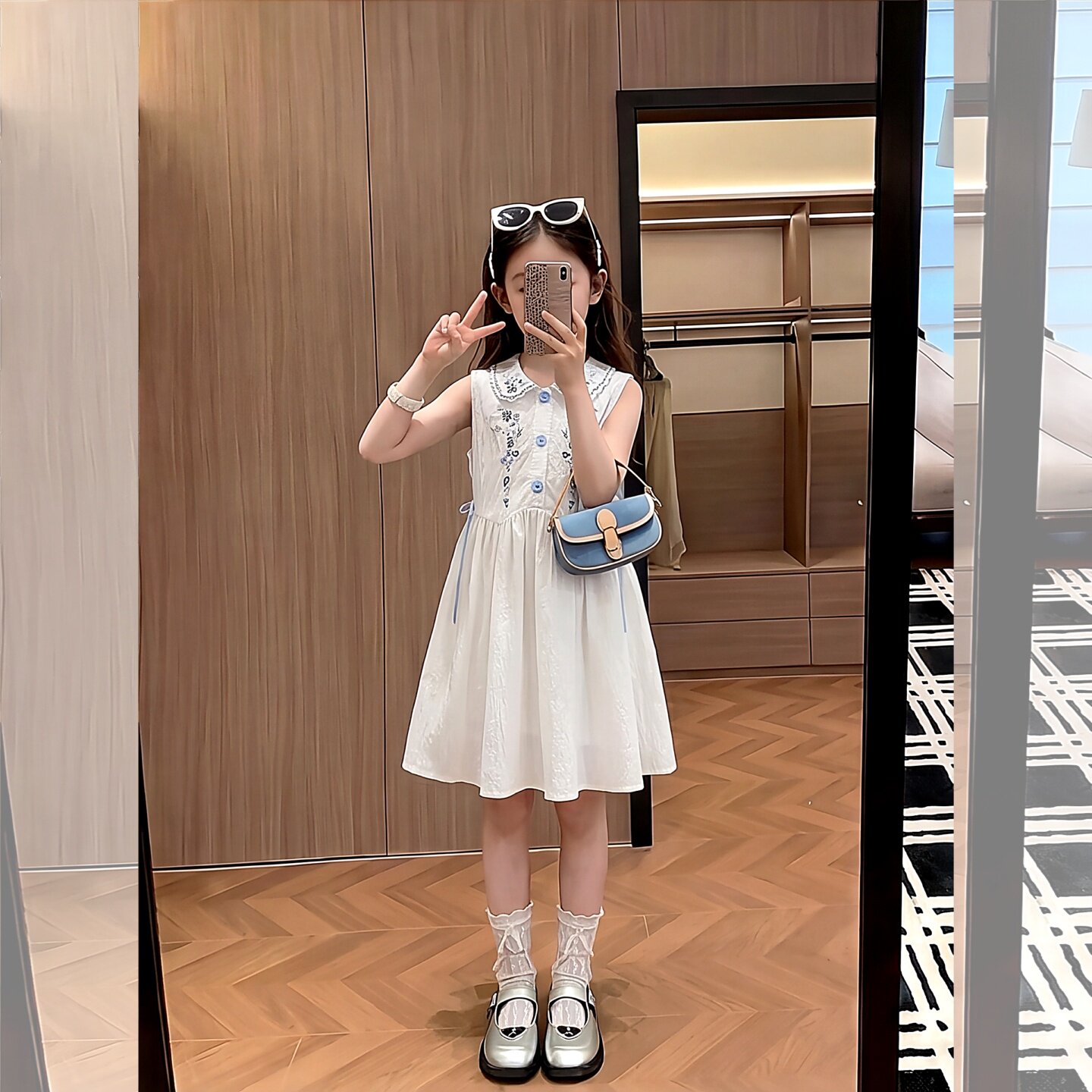 女童连衣裙夏季2026新款儿童独特